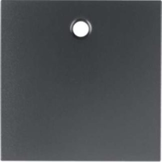 Центральный элемент антрацитового цвета - Крышка для выключателя/кнопки 11461606