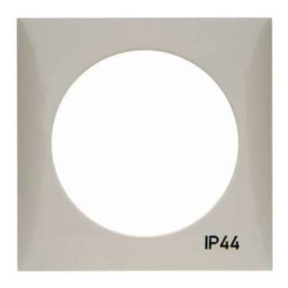 Рамка 1f.pws с уплотнительным кольцом - Одинарная рамка, белая 918272599