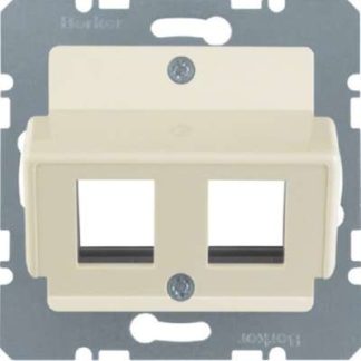 Белая центральная пластина для модульного разъема Krone - Центральная крышка для промежуточного разъема 146402