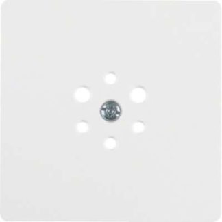 Белая центральная панель Polar для 6-контактного разъема - Клиника - установка центрального элемента 147409