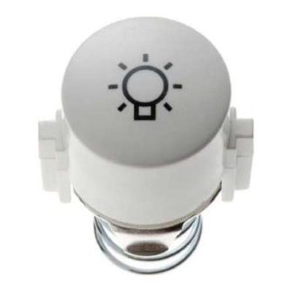 Белая кнопка Polar для индикатора света - Белая накладка на выключатель/кнопку 1226