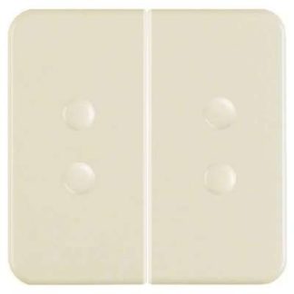 Накладка на кнопку/переключатель с винтовым креплением, степень защиты IP44, белая, артикул 1565.