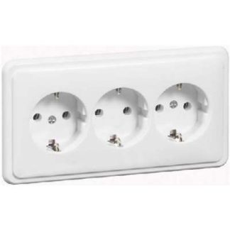 Чисто белая розетка - электрическая розетка D 80.6513.02