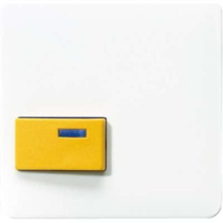 Белая крышка для Fab.Ackermann - накладка на переключатель кремово-белого цвета CD 642 D WW