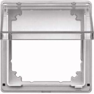 Переходное кольцо AQUAD, алюминиевое, с откидной крышкой, прозрачное - Пластина 516960