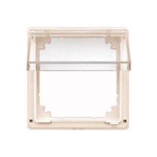 Переходное кольцо AQUAD, белое с прозрачной защелкой - Пластина 516944