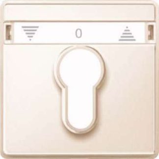 Белая центральная пластина для использования в рулонных шторах - Декоративная накладка для выключателя/кнопки 348244