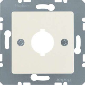 Белая центральная пластина для сигнального и управляющего устройства 143102