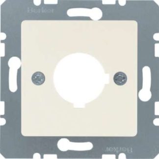 Белая центральная пластина для сигнального и управляющего устройства 143202