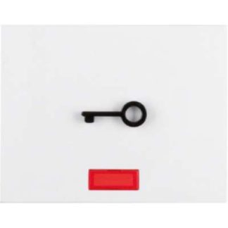 Накладка на переключатель/кнопку 16517309, белый цвет, с красной линзой.