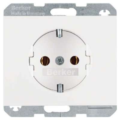 Розетка SCHUKO pws/gl без откидной крышки - Вилка 41157009