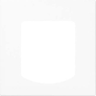 Белая крышка для подключаемого устройства - Накладка на выключатель кремово-белого цвета A 189 A WW