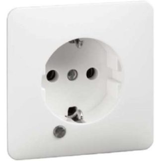 Розетка - Комбинированный выключатель/настенная розетка D 80.6611 GLK W