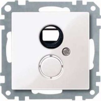 Белая/глянцевая опорная рама Polar с центральной пластиной 290319