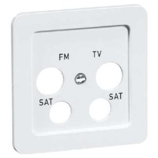 Средняя пластина - пластина разъема для коаксиальной антенны D 80.610 TV/4A W