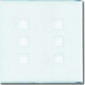 Черный центральный диск с полем описания - Кремово-белая сигнальная накладка 1575 CN-84