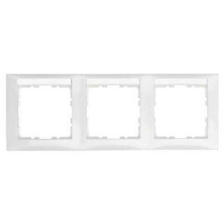 Рамка 3x pws/gl с полем для описания - Рамка 3-складная белая 10238919