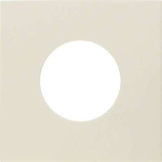 Белая/глянцевая центральная часть для кнопки - Кремово-белая накладка 11248982