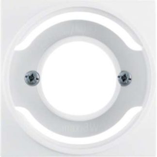 Белая/глянцевая центральная секция для светофоров - Кремово-белая накладка 1198...