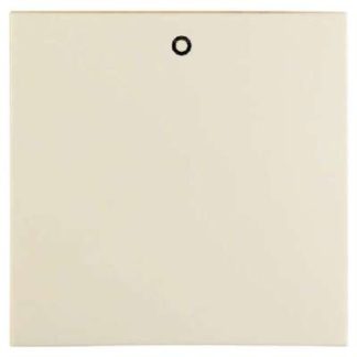 Клапан-переключатель белый/глянцевый с надписью 0 - Накладка на кнопку/переключатель белая 16228982