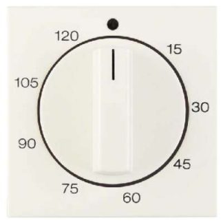 Центральный элемент ws/gli с кнопкой управления - Крышка таймера белая 16338982