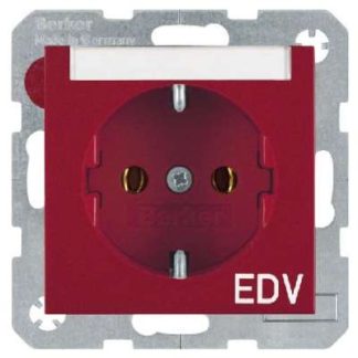 Сокет SCHUKO с полем описания - Сокет (47508915)