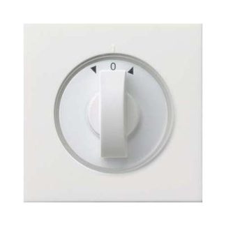 Чехол для рулонной шторы с выключателем, чисто белый, глянцевый - Чехол для белых штор 0666112