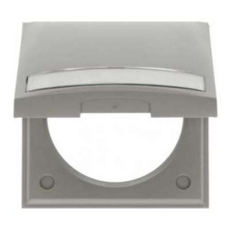 Рамка 1f.gr с откидной крышкой - Рамка 1-складная серая 919882506