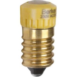 Желтая светодиодная лампа E14 — подсветка для выключателей 167902