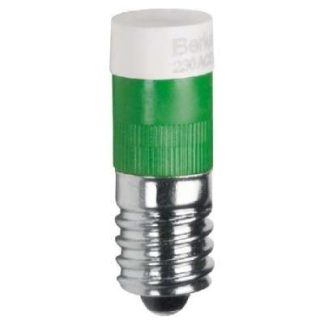 Зеленая светодиодная лампа E10 — подсветка для выключателей 167803