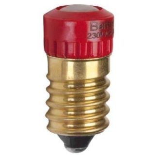 Красная светодиодная лампа E14 — подсветка для выключателей 167901