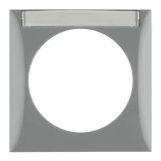 Рамка 1, отсек с полем для описания - Однорамочная, серая, 918032507