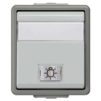 Настенный выключатель для лестницы Delta Area Switch, серый, 5TA4726