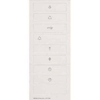 Схема расположения пиктограмм в стиле качелей Delta, дюймы (из дюймов) 5TG1305