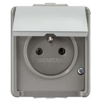 2-контактная розетка Delta Area AP CEE7, dGr/hGr - штекерная розетка 5UB4741