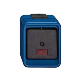 Тумблерный переключатель, синий, выключен, 3-контактный, 3-полюсный, синий, 372375