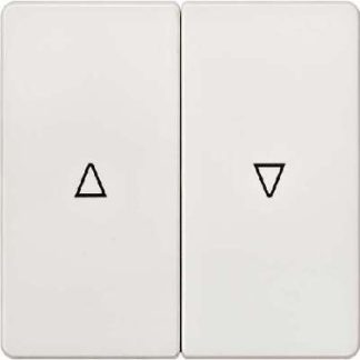 Накладка на переключатель/кнопку Rocker M. Symbol Delta Vita, алюминиево-металлическая, 5TG6254