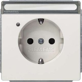 Детский защитный замок типа SCHUKO с полями для маркировки - Розетка 1 шт. 5UB1854