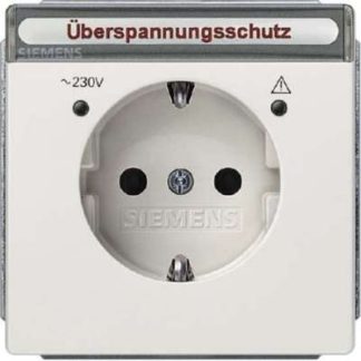 Розетка в стиле SCHUKO, с защитой от прикосновения, с этикеткой TWS - 1 шт. 5UB1858