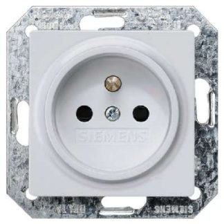 Розетка Schuko Delta Vita, алюминий/мет - Розетка алюминиевая 5UB1938