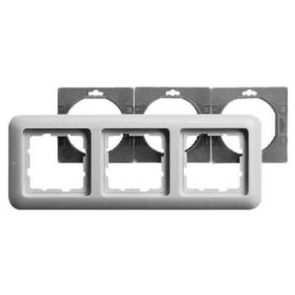 3 рамки E2 Esprit Bronze Frame - трехсекционная бронзовая рамка 021338