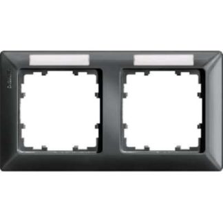 Карбоновая линейная рама, двукратная, с горизонтальным полем - двухсекционная рама, белая 5TG2552-7