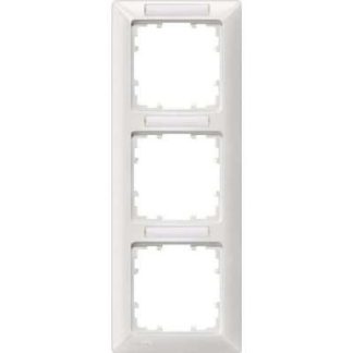 Тройная рама 222x80 мм ti/ws - трехсекционная рама белого цвета 5TG2553-2