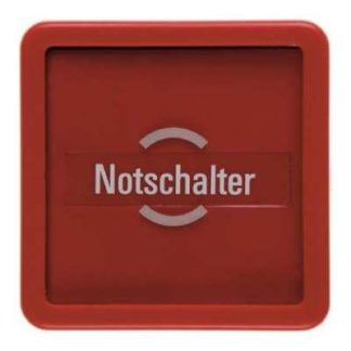 Рамка - Накладка на кнопку / Красная кнопка 1295