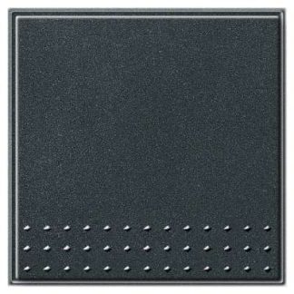 Антрацитовый тумблерный переключатель - крышка для переключателя/кнопки 091667