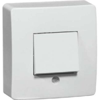 Переключатель-качелька белого цвета, 10 А, 250 В, перекрестный переключатель H 627