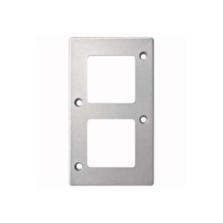 Двойная матовая/вертикальная рамка - Двойная серебристая рамка 480260