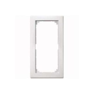 Двойная рамка, белый полярный без центральной полосы - Одинарная рамка, белый 484819