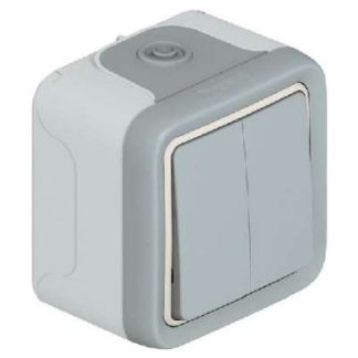 Коммутатор серии gr AP, 10A, 250V, IP55 - Серия накладных коммутаторов серого цвета, 6 шт.