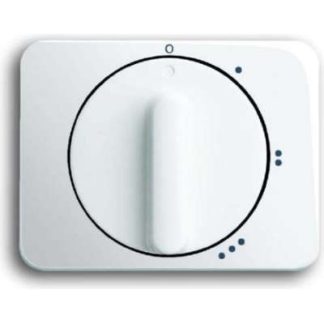 Центральная панель Studio белого/глянцевого цвета для 3-позиционного поворотного переключателя 2542 DR/01-24G